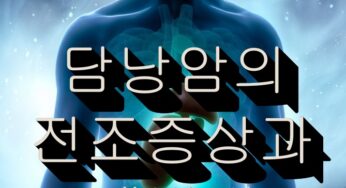 담낭암 전조증상과 예방법
